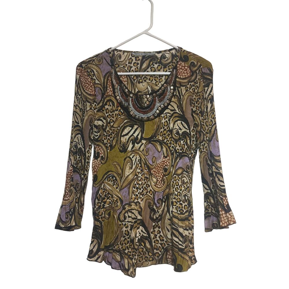 Larry Levine Women's Shirt Size Medium
